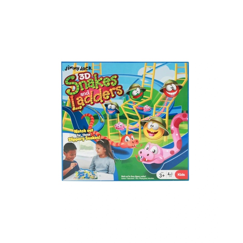 Jimmy Jack 3D Snakes & Ladders