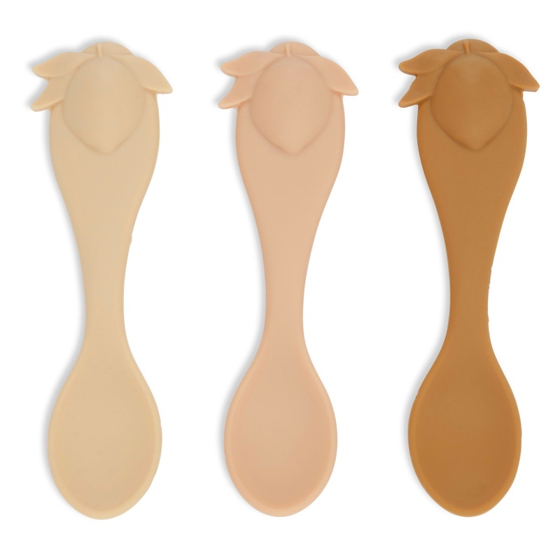 Lemon Silicone Spoon Pack of 3 | Rose Mix