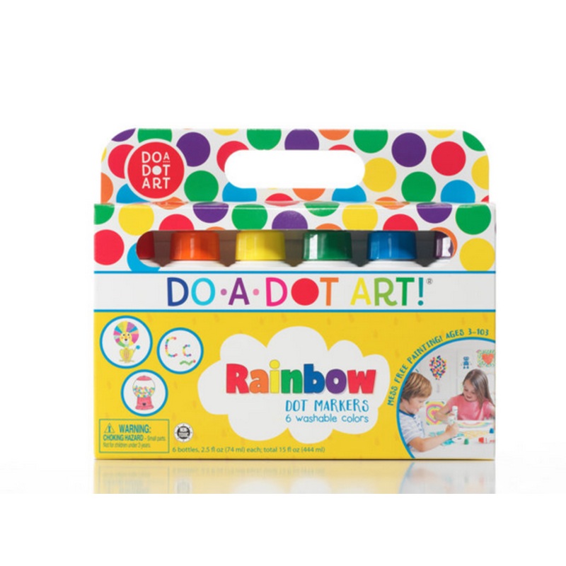 Do a Dot Rainbow Markers
