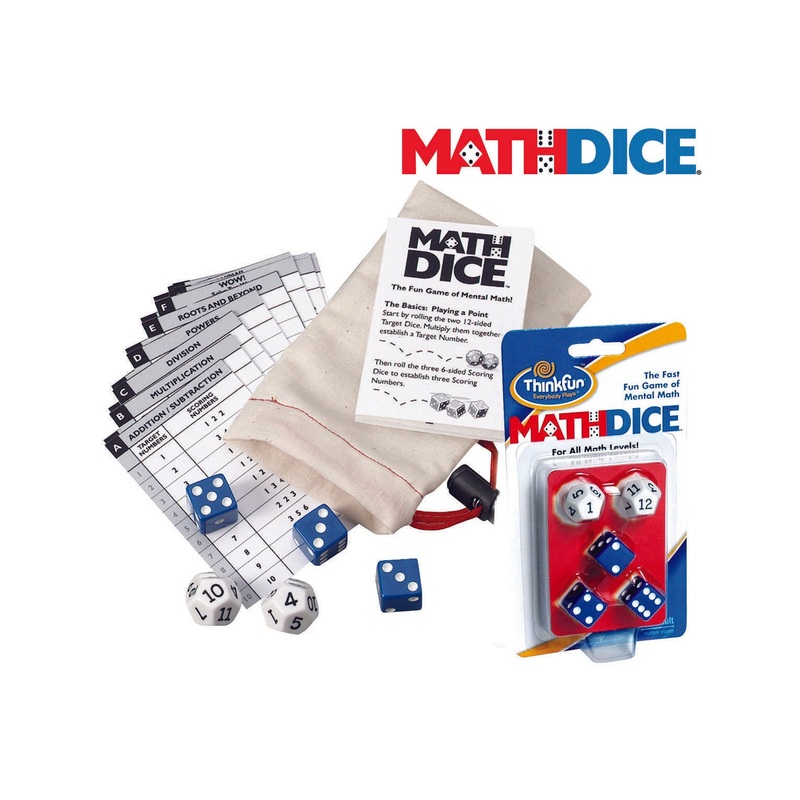 ThinkFun Math Dice