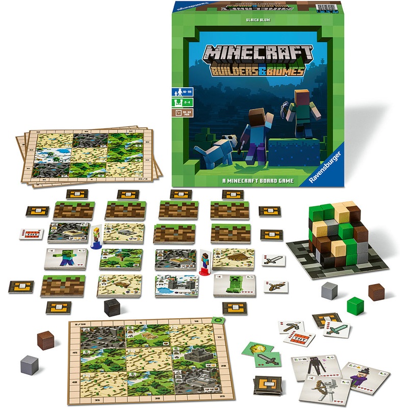 Minecraft: Builders & Biomes Board Game