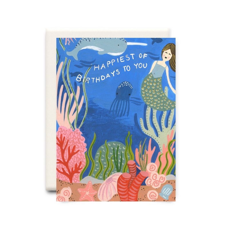 Under the Sea Birthday Greeting Card