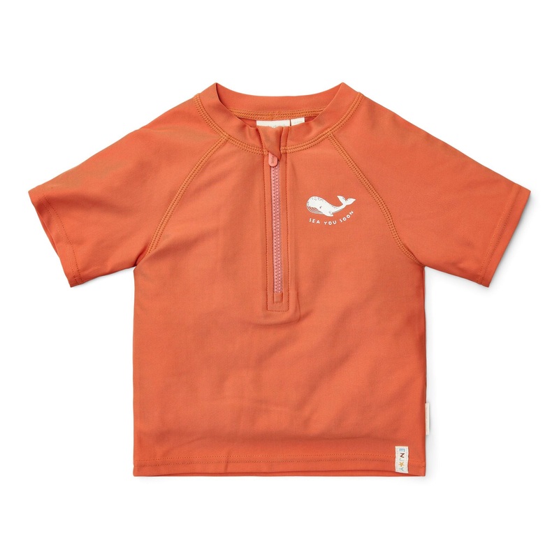 Zwemshirt korte mouw - Rood - Sea Life