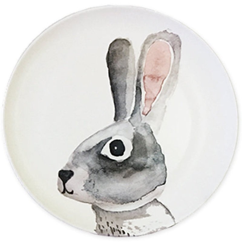 Bunny Bamboo Plate
