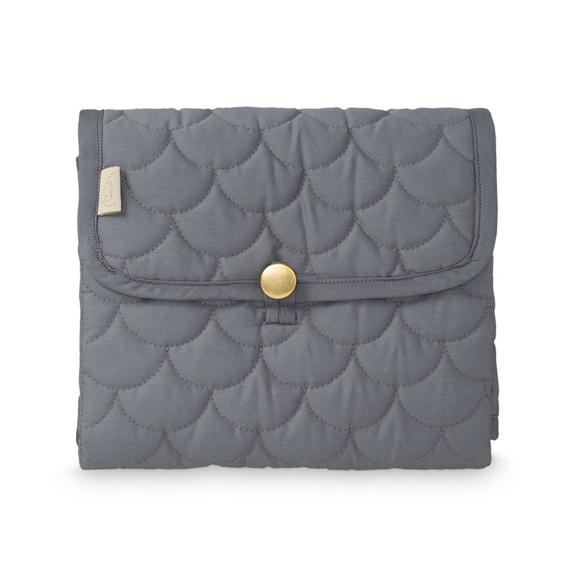Cam Cam Copenhagen - Quilted Changing Mat Charcoal
