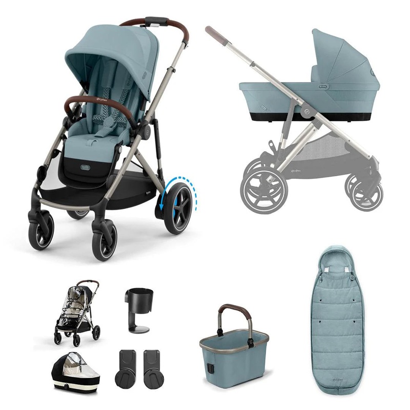 CYBEX Gazelle S Essential Pushchair Bundle