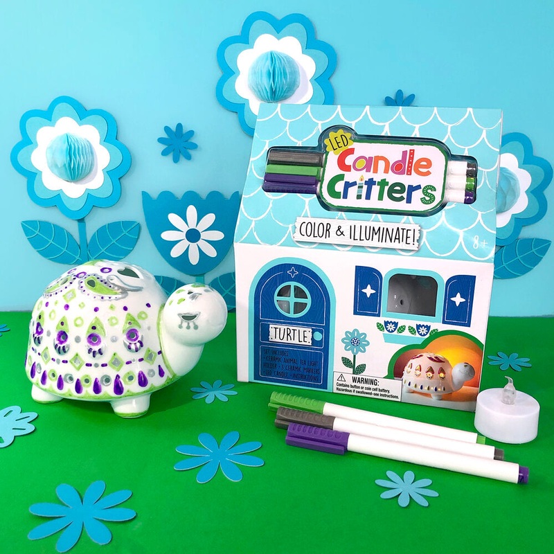 LED Candle Critters - Turtle