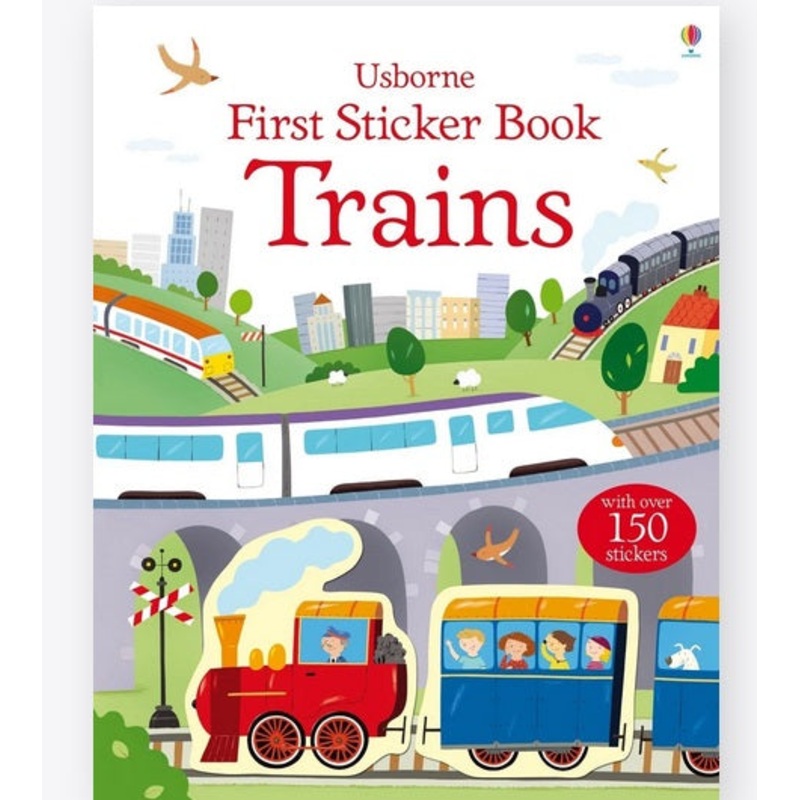 1st Sticker Book Trains
