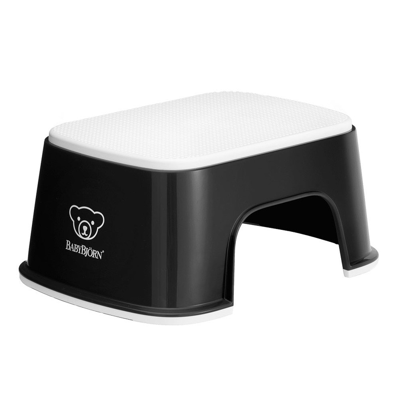 Baby Bjorn Step Stool (Black/White)