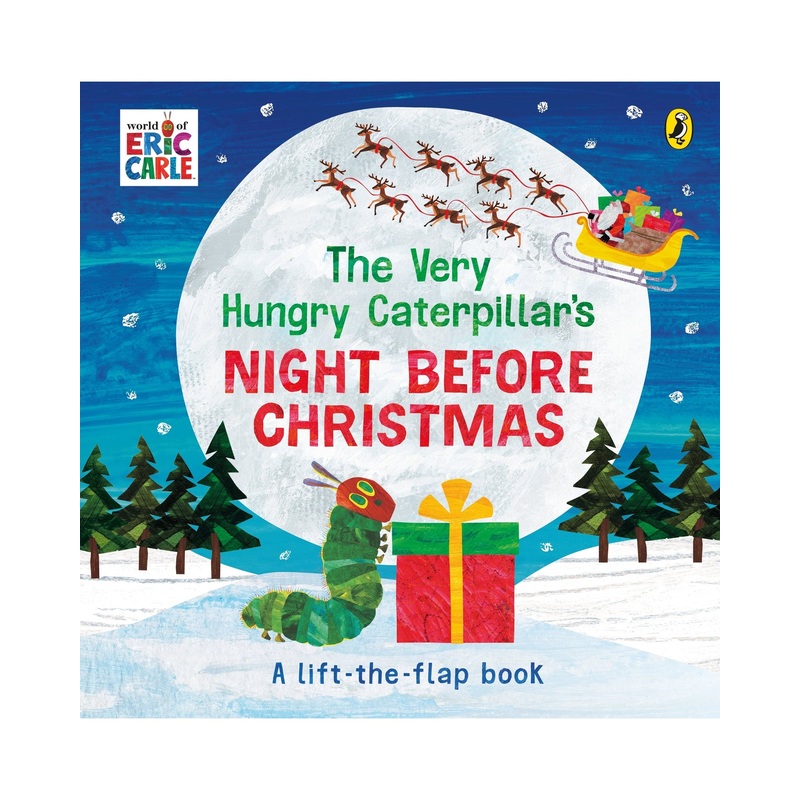 The Very Hungry Caterpillars Night Before Christmas Board Book