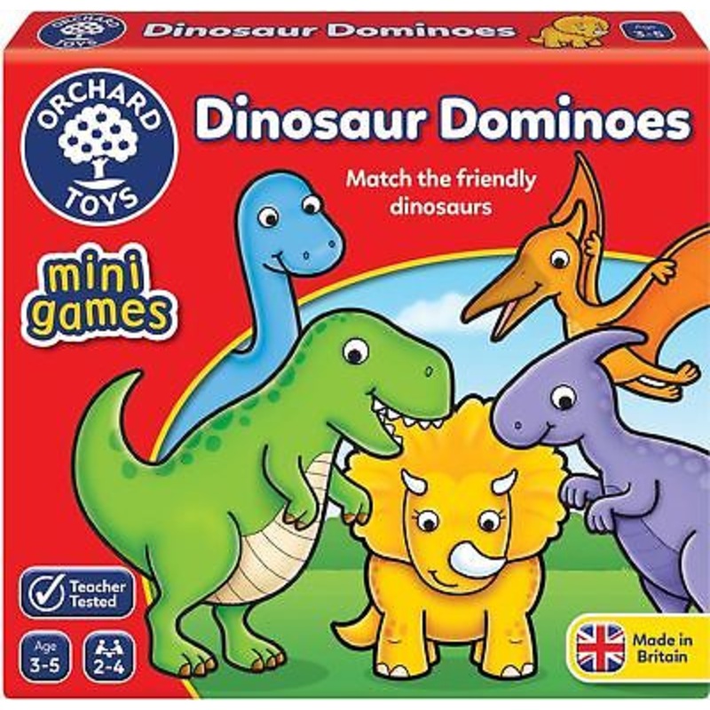 Game (Mini Game) -  Dinosaur Dominoes (3-5 Years)