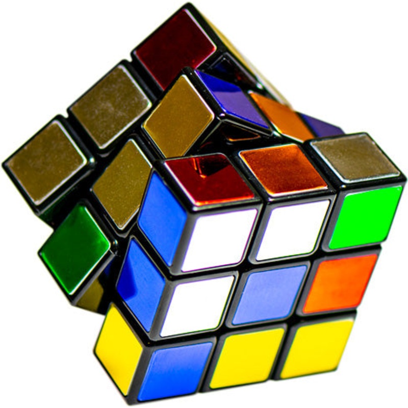 Rubik's 40th Anniversary Metallic