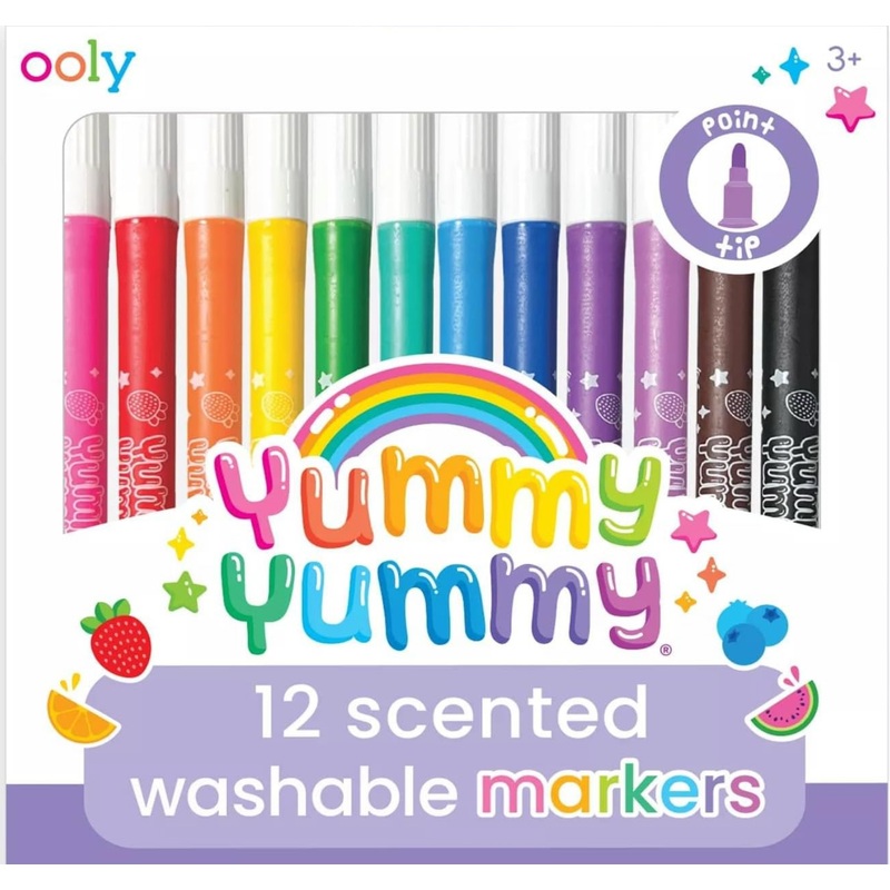 Yummy Yummy Scented Washable Markers