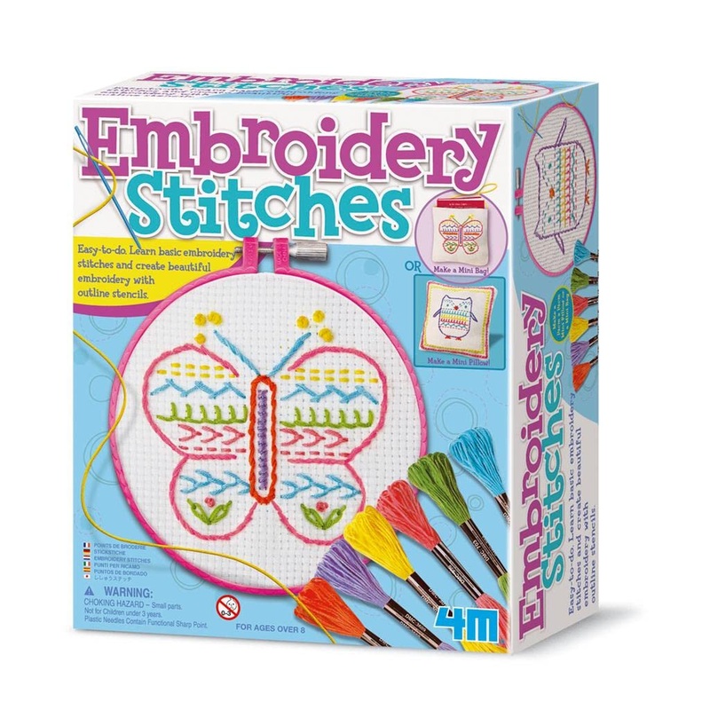 Easy-to-Do- Embroidery Stitches