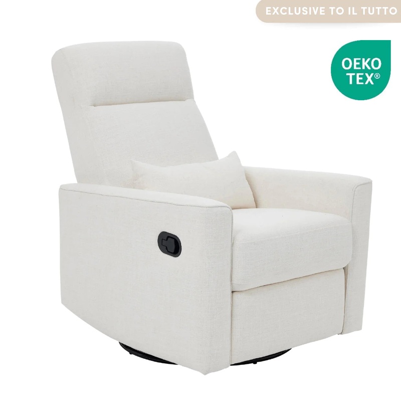 iL Tutto - Paige Recliner Glider Nursery Chair in Sea Shell