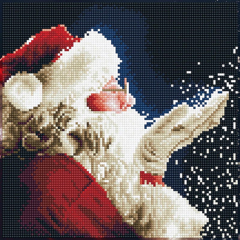 DIAMOND ART - SANTA