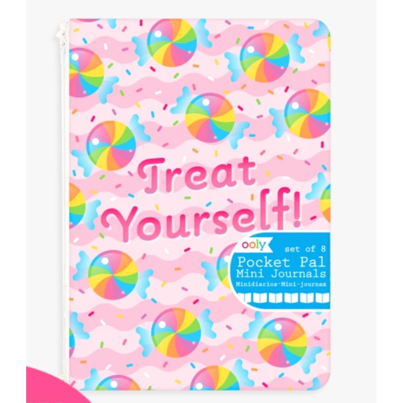Sugar Joy Pocket Pal Mini Journals Set of 8