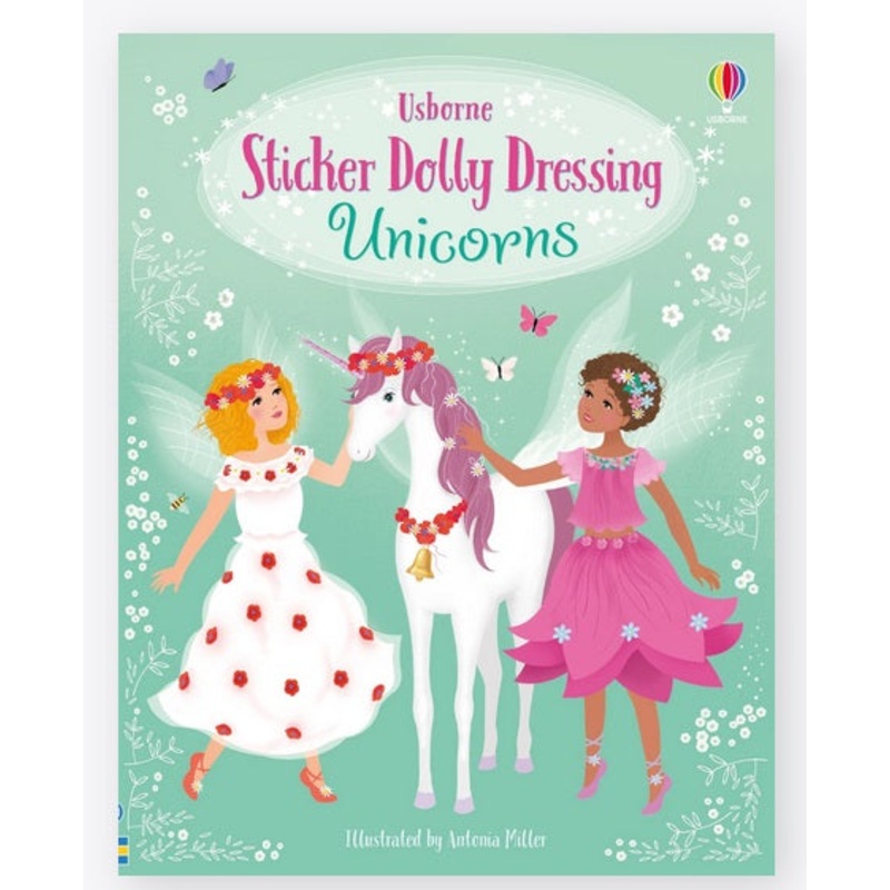 Sticker Dolly Dressing Unicorns