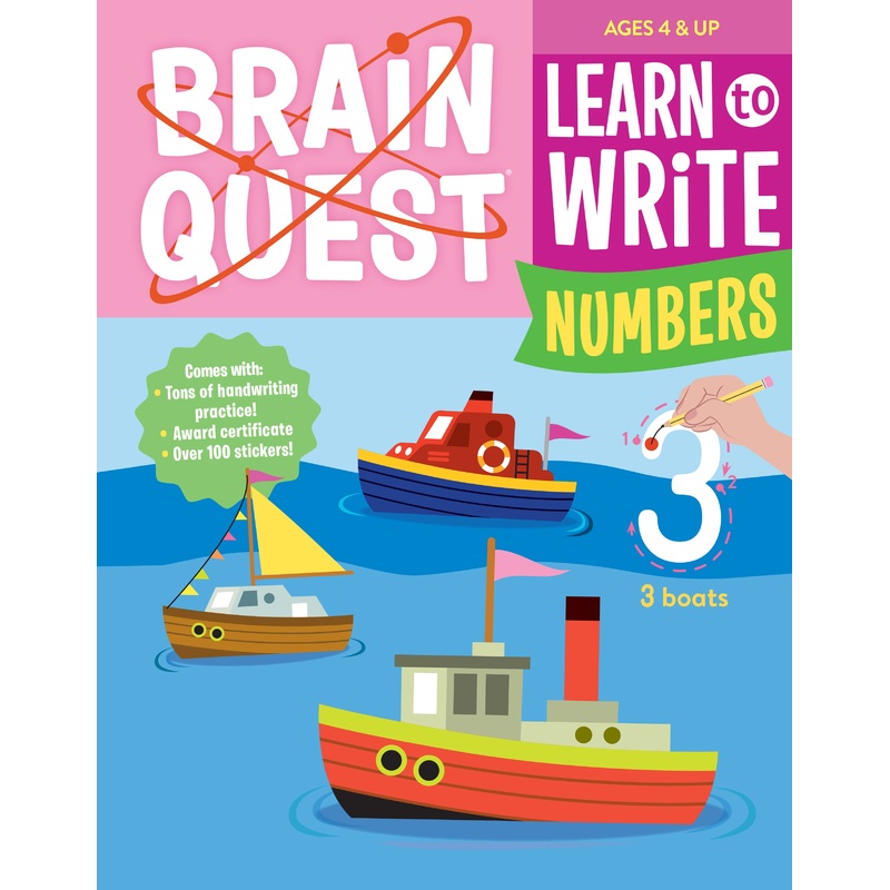 Brain Quest- Learn to Write Numbers