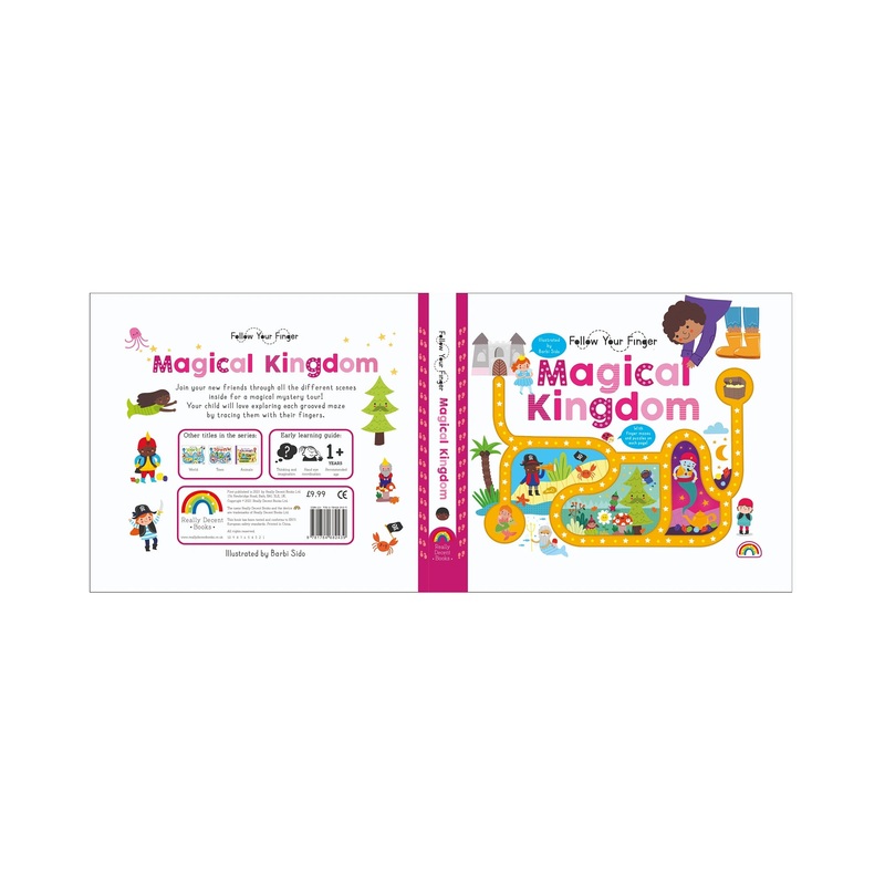 Follow Your Finger Magic Kingdom Book