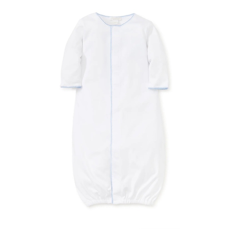 White/Blue New Premier Basics Converter Gown