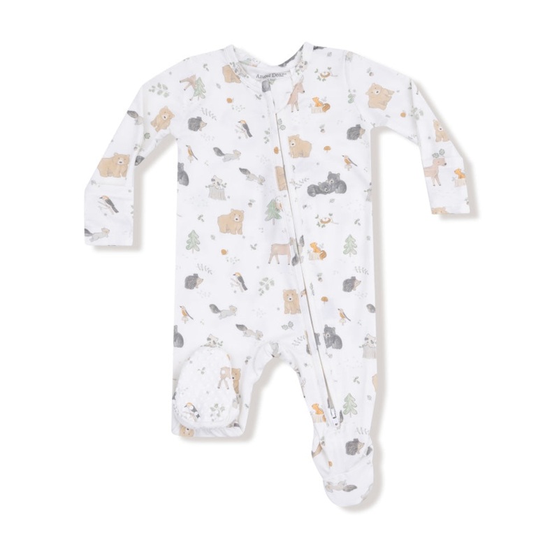 Woodland Babies 2-Way Zipper Footie