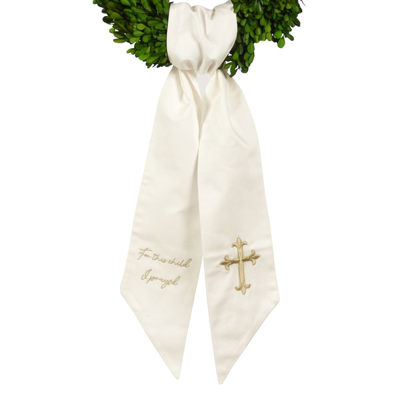 Wreath Sash