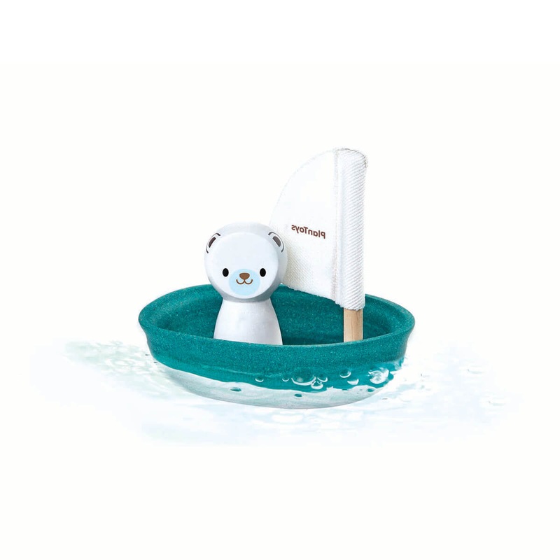 Sailing Boat with Polar Bear by PlanToys