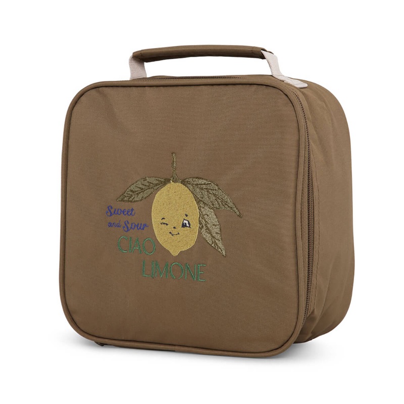 Clover Thermo Lunch Bag in Lemon by Konges Sljd
