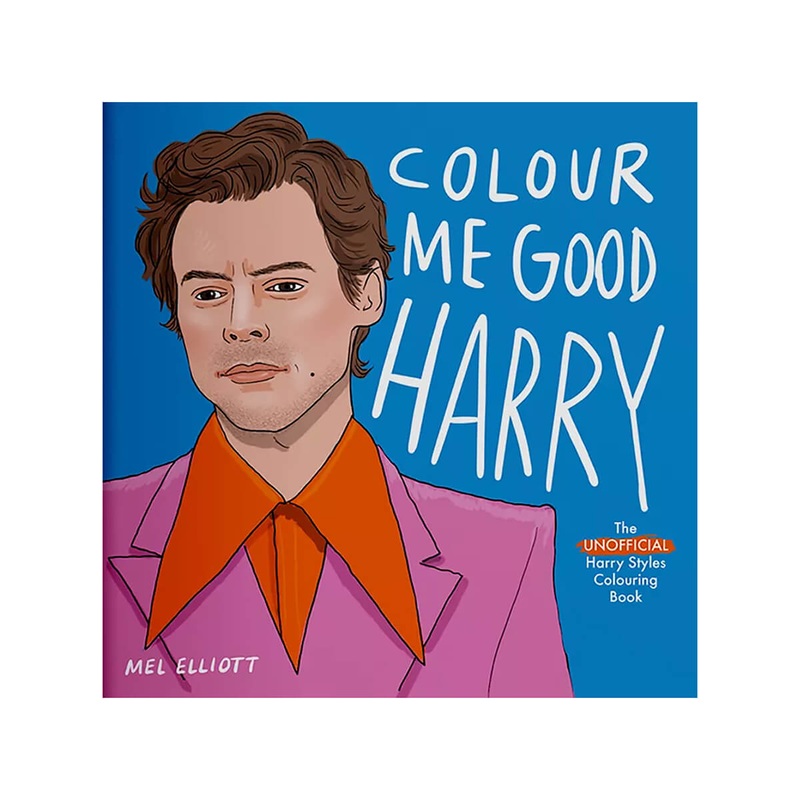 Colour Me Good Harry Styles Colouring Book by Mel Elliott