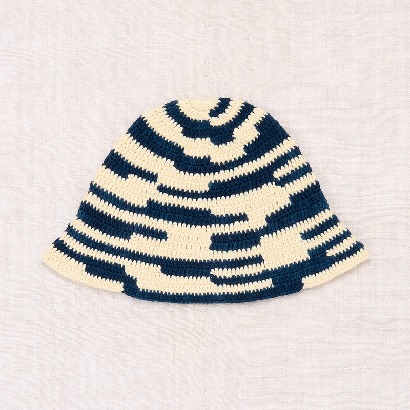 Crochet Beach Hat in Celestial by Misha & Puff