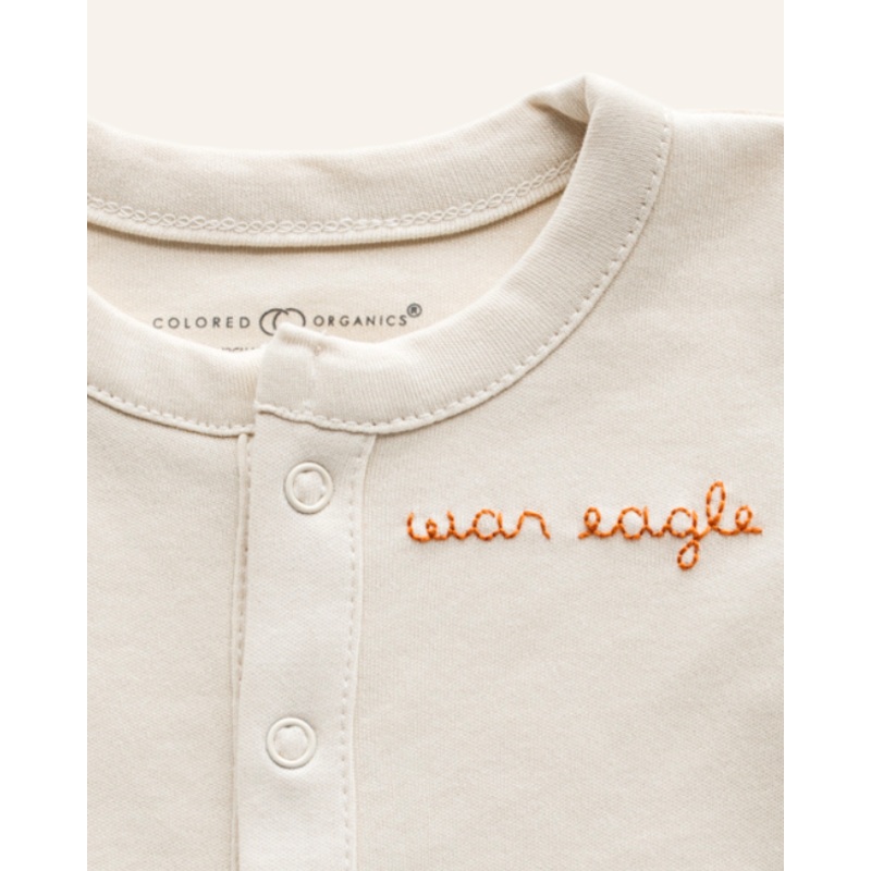 HAND-STITCHED WAR EAGLE FOOTIE