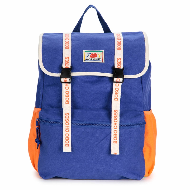 Smiling Label Backpack by Bobo Choses