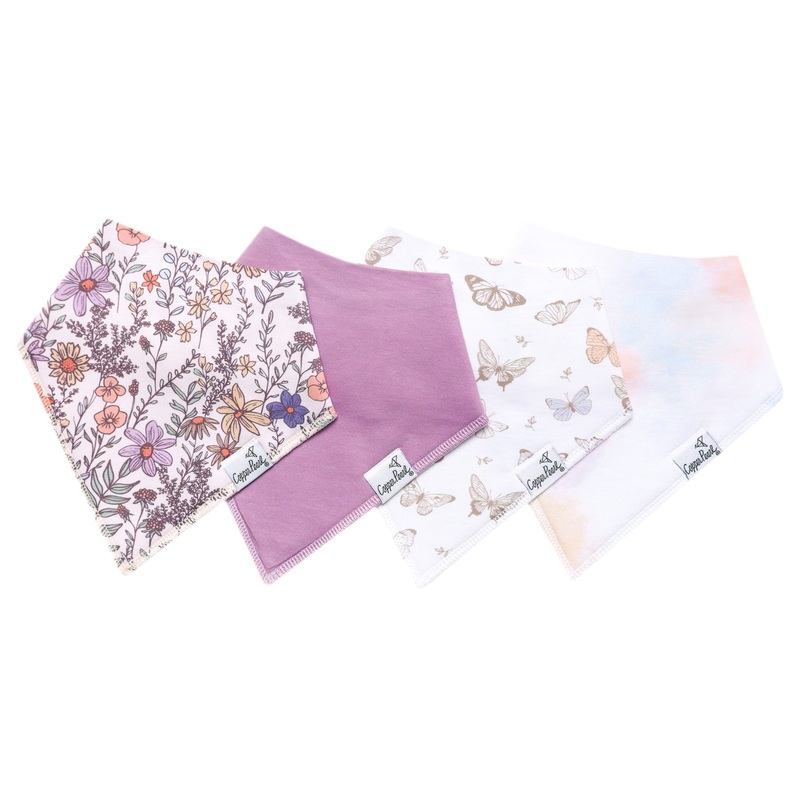 Baby Bandana Bibs - Flora