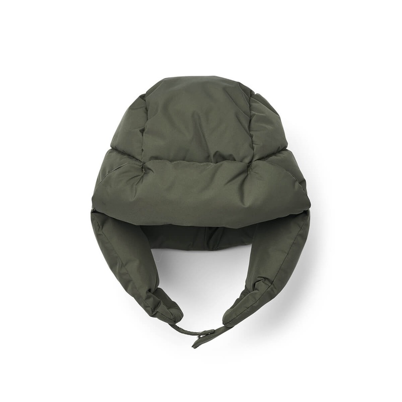 Tori Puffer Hat in Hunter Green by Liewood