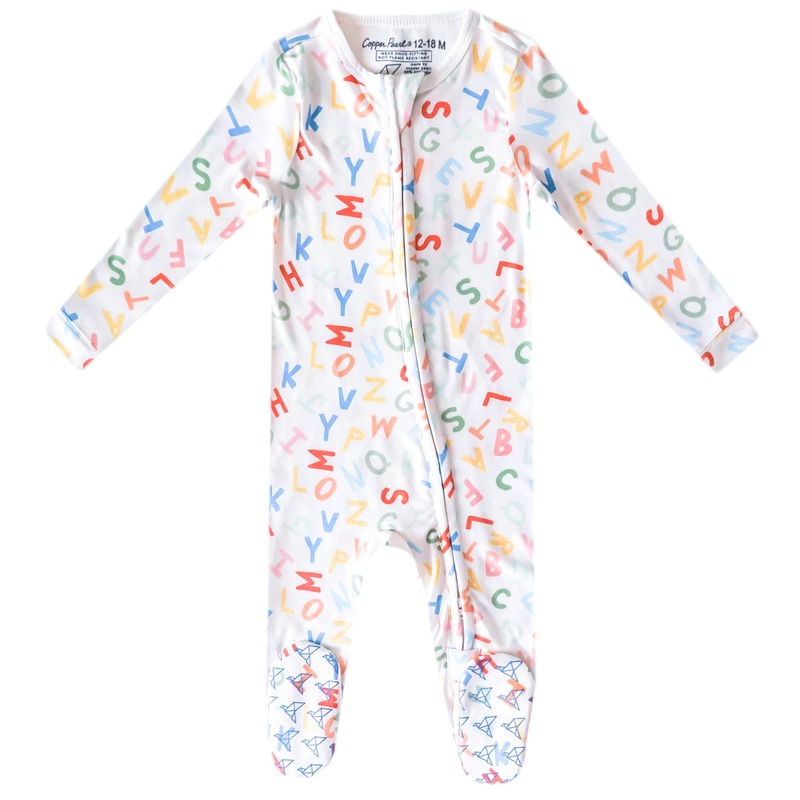 Zip-Up Footie Pajama - Webster
