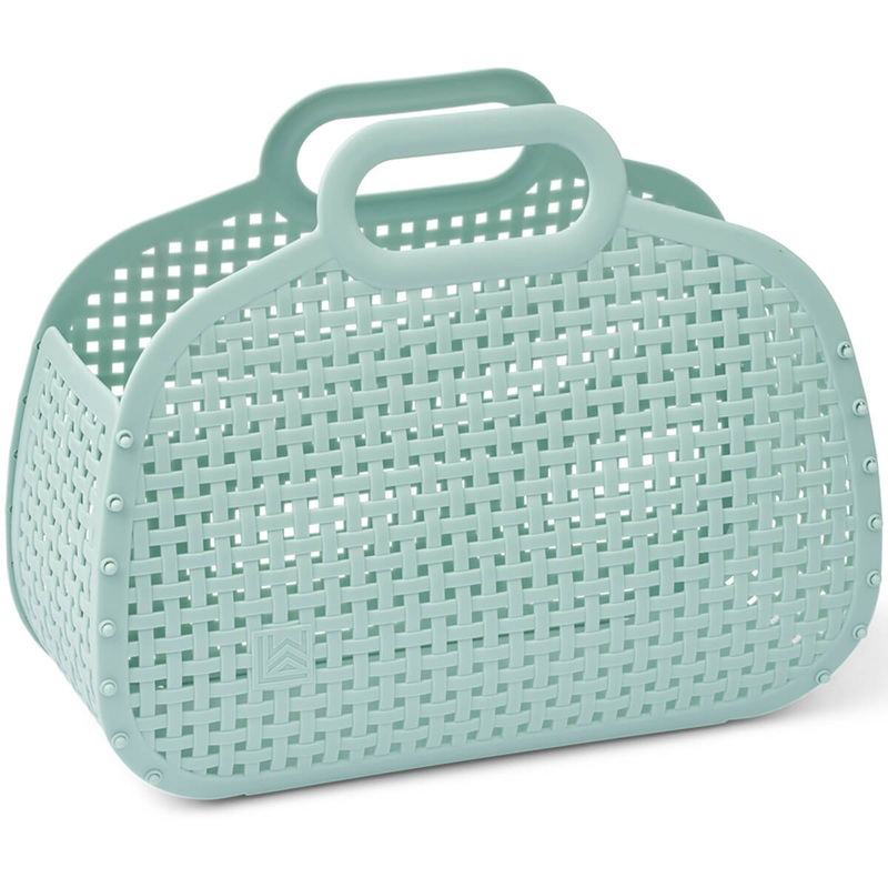 Adeline Basket in Ice Blue by Liewood