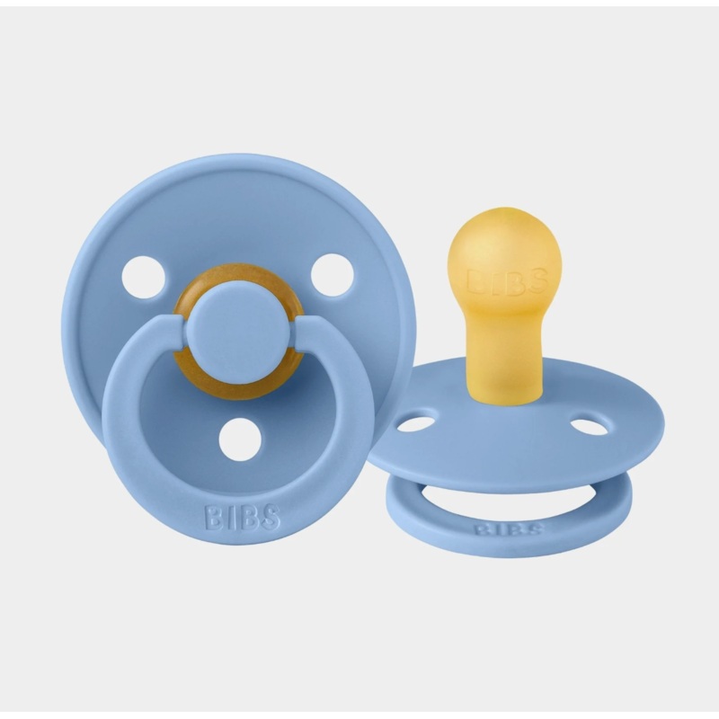 Bibs Dummies - Size One - Sky Blue - BIBS Denmark
