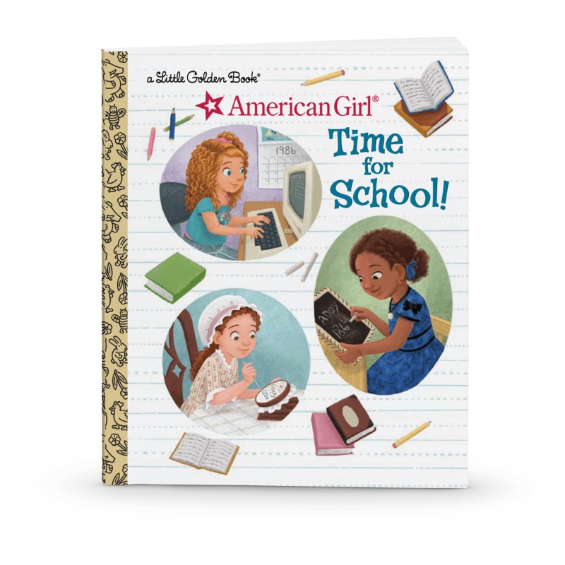 Little Golden Book: Time for School!  (Historical Characters)
