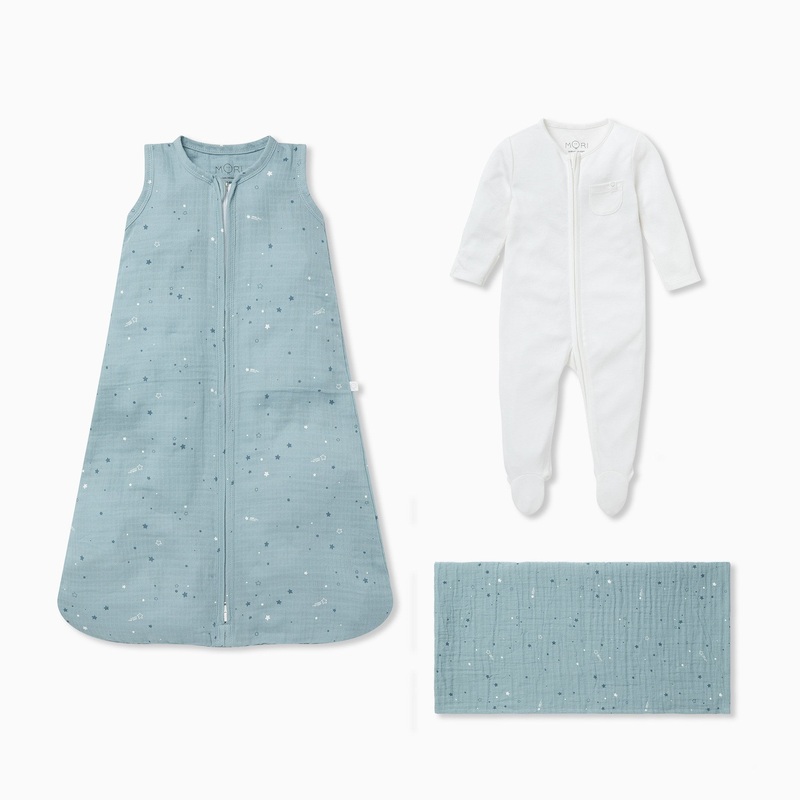 Star Muslin Bedtime Set 0.5 TOG