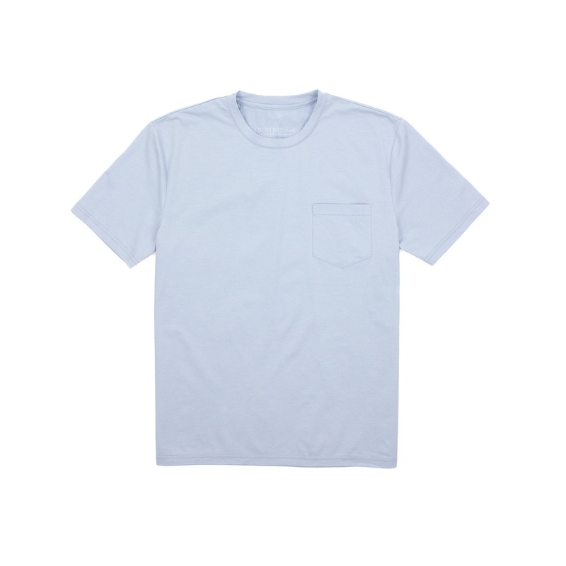 Valley Tee SS Topsail Blue