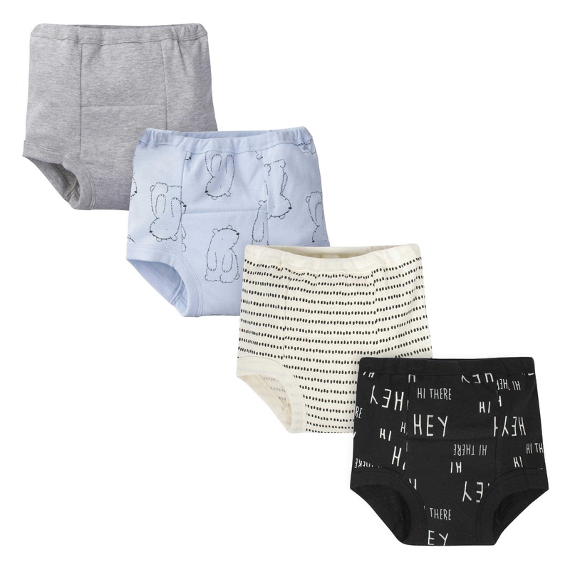 4-Pack Baby Boys' Bear Training Pants