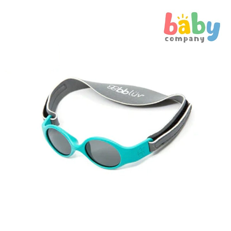 BBLUV Slar Mini Unbreakable 2-Step Baby Sunglasses - Aqua