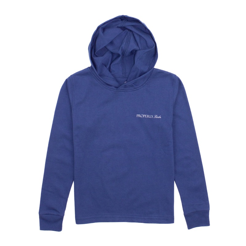 Boys Lake Hoodie River Blue