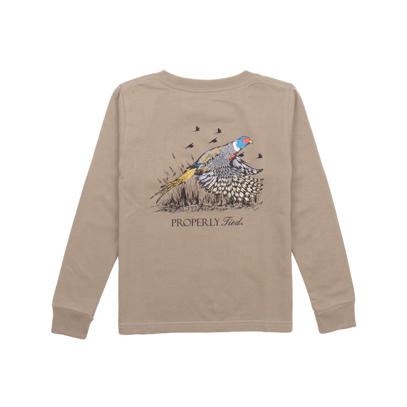 Boys Pheasant LS Sand
