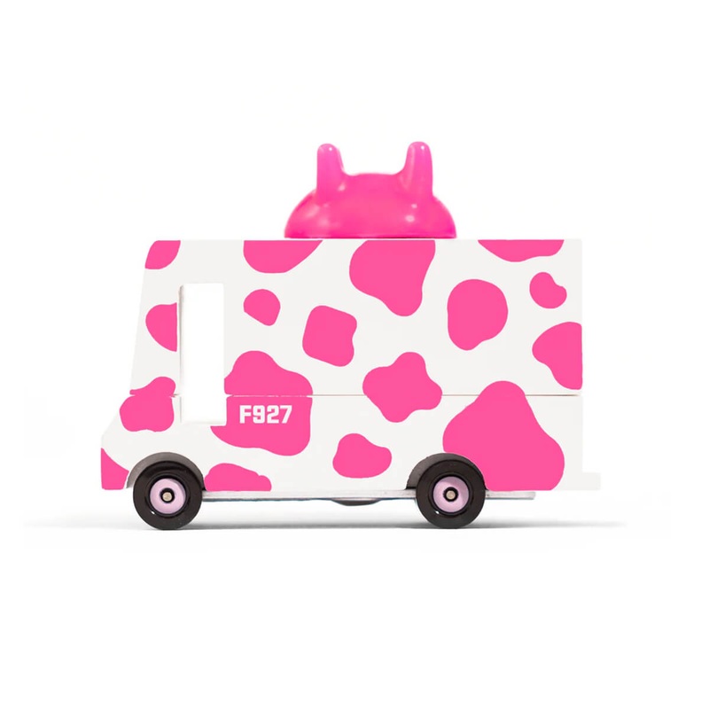 Strawberry Moo Milk Van Mini Candyvan By Candylab Toys