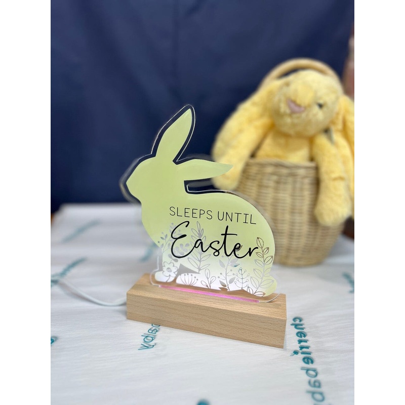 Timber Tinkers - Easter Countdown Light | Lemon Slice