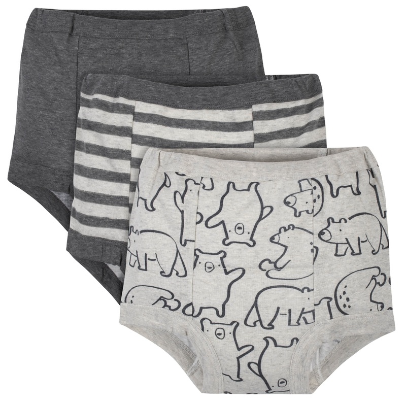 3-Pack Toddler Boys Bear Training Pants H9478442795