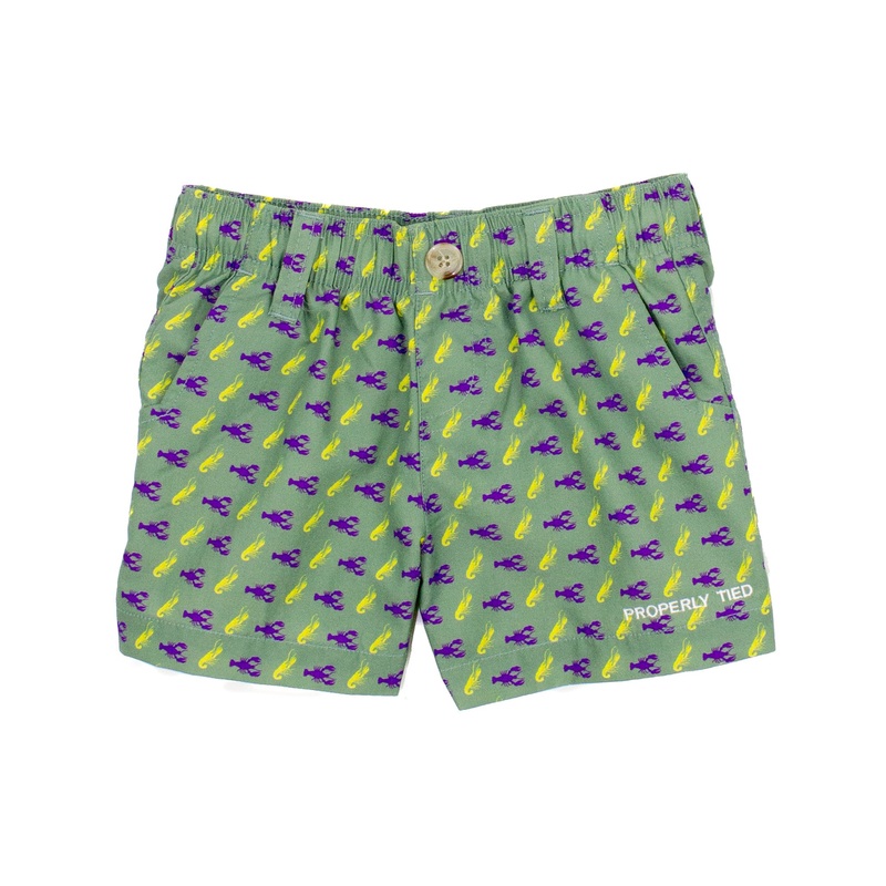 Baby Mallard Short Mardi Craw Green