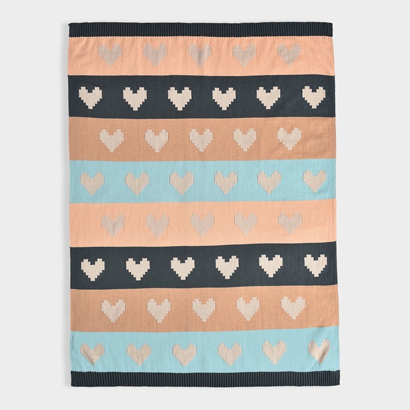 Dinomite Multicolor Knitted Mini Me Blanket